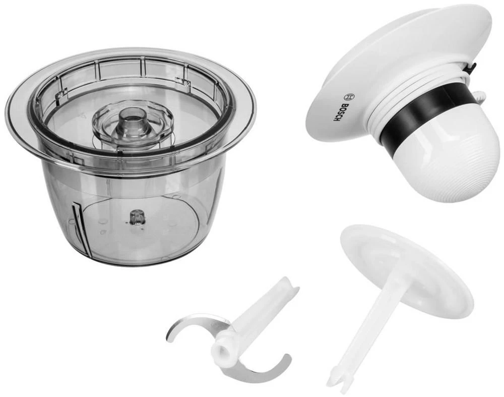 Smulkintuvas Bosch MMR 08A1, Baltos spalvos