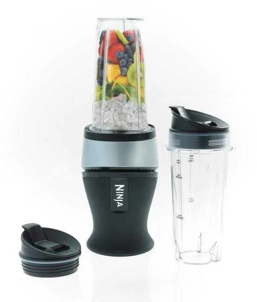 Ninja Kitchen Kokteilių plaktuvas QB3001EUS, Juodos / Sidabrinės spalvos