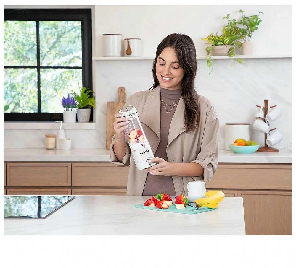 Nutribullet Sport Maišytuvas | NBP003W | Portable | Jar material Tritan | Jar capacity 0.475 L | Baltas