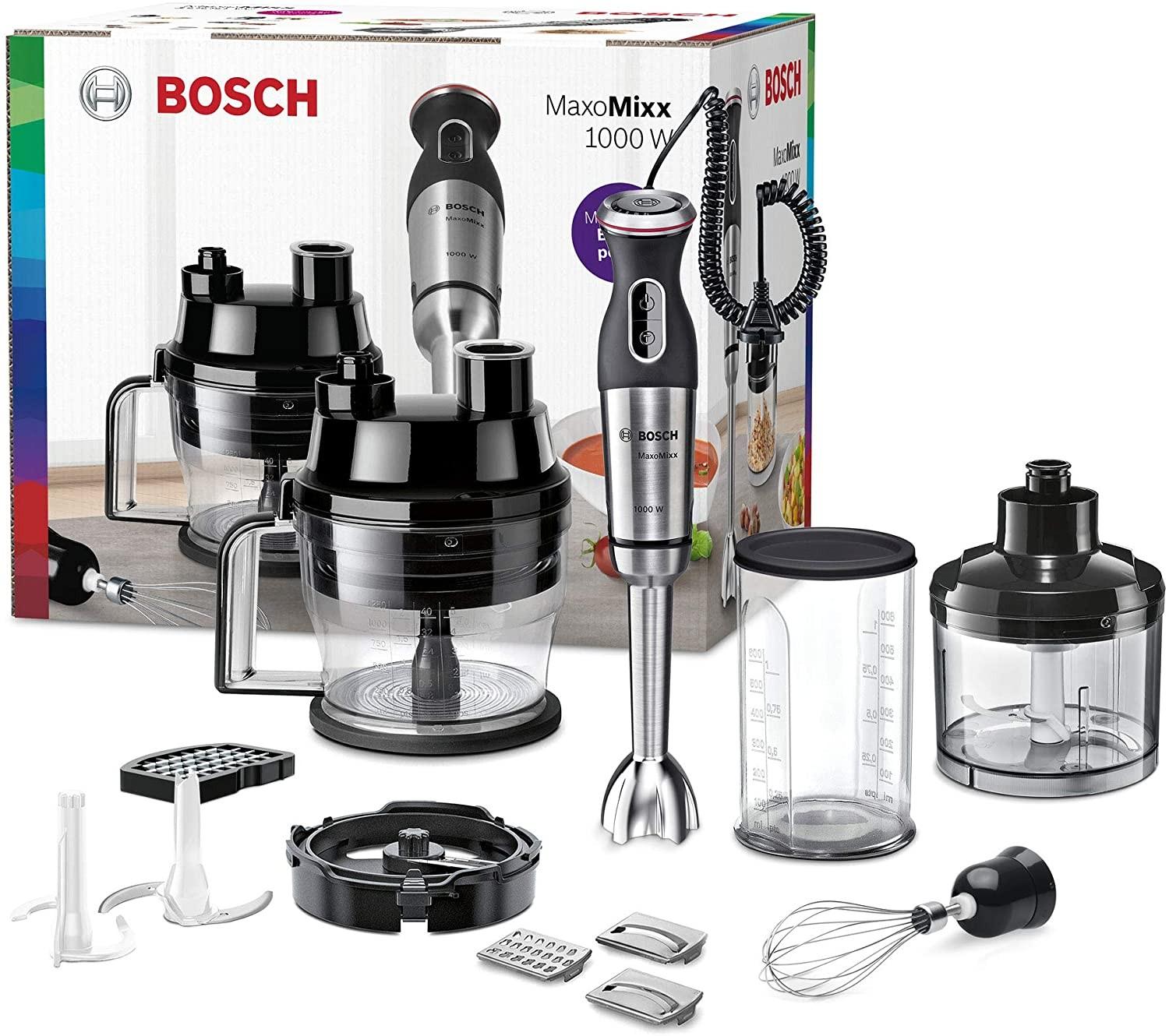 Bosch MS8CM61X1 Rankinis trintuvas MaxoMixx 1000 W Nerūdijančio plieno ...