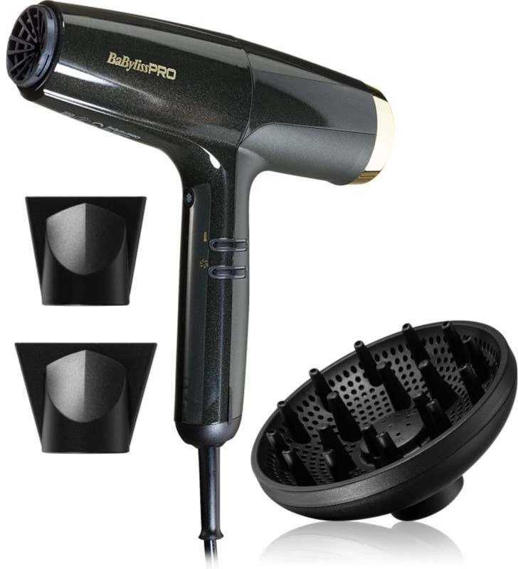 BaByliss Falco BAB8550E Professional Plaukų džiovintuvas 2000 W Juodas