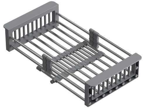 Plautuvės krepšelis Quadron B3821_GR, pilkas