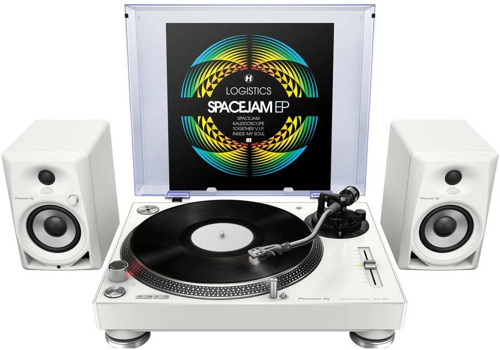 Patefonas DJ Pioneer PLX-500-W, Baltos spalvos