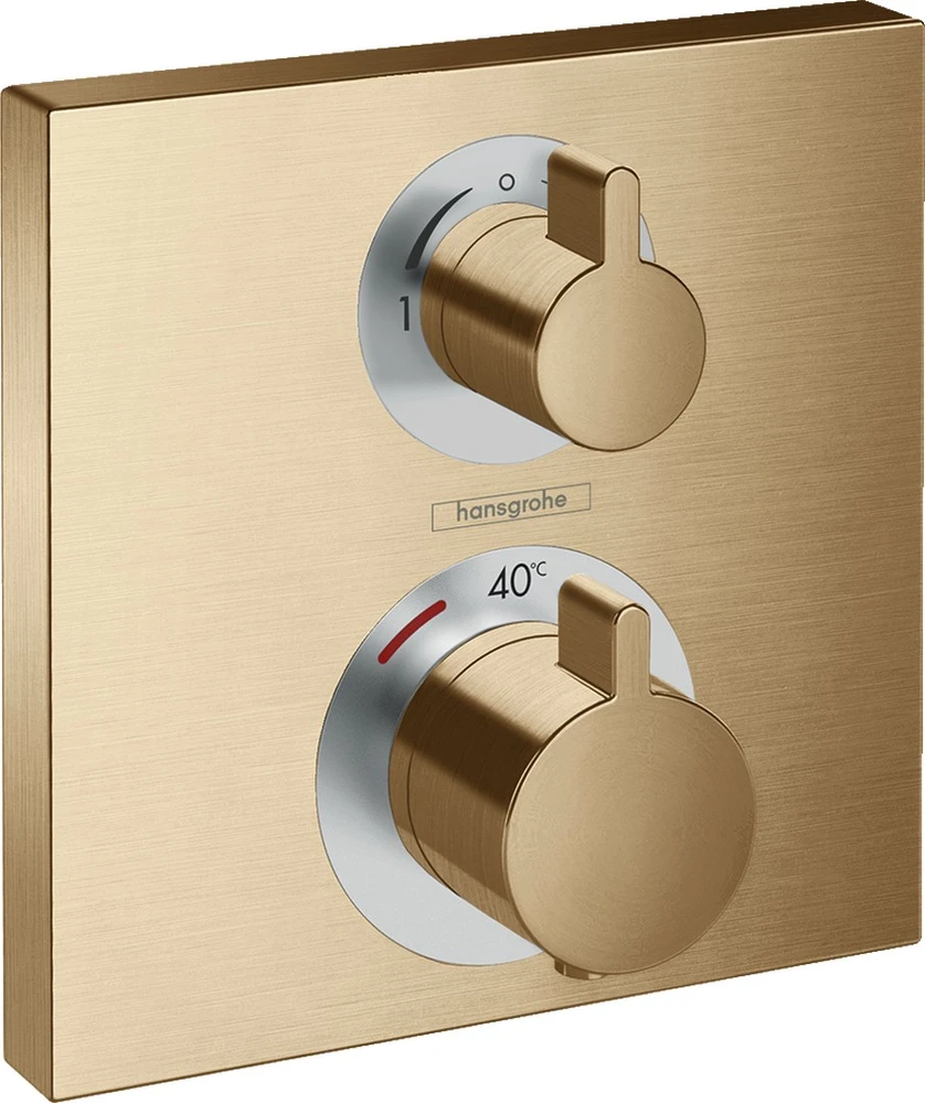 Potinkinis termostatinis maišytuvas Hansgrohe Ecostat Square 15714140