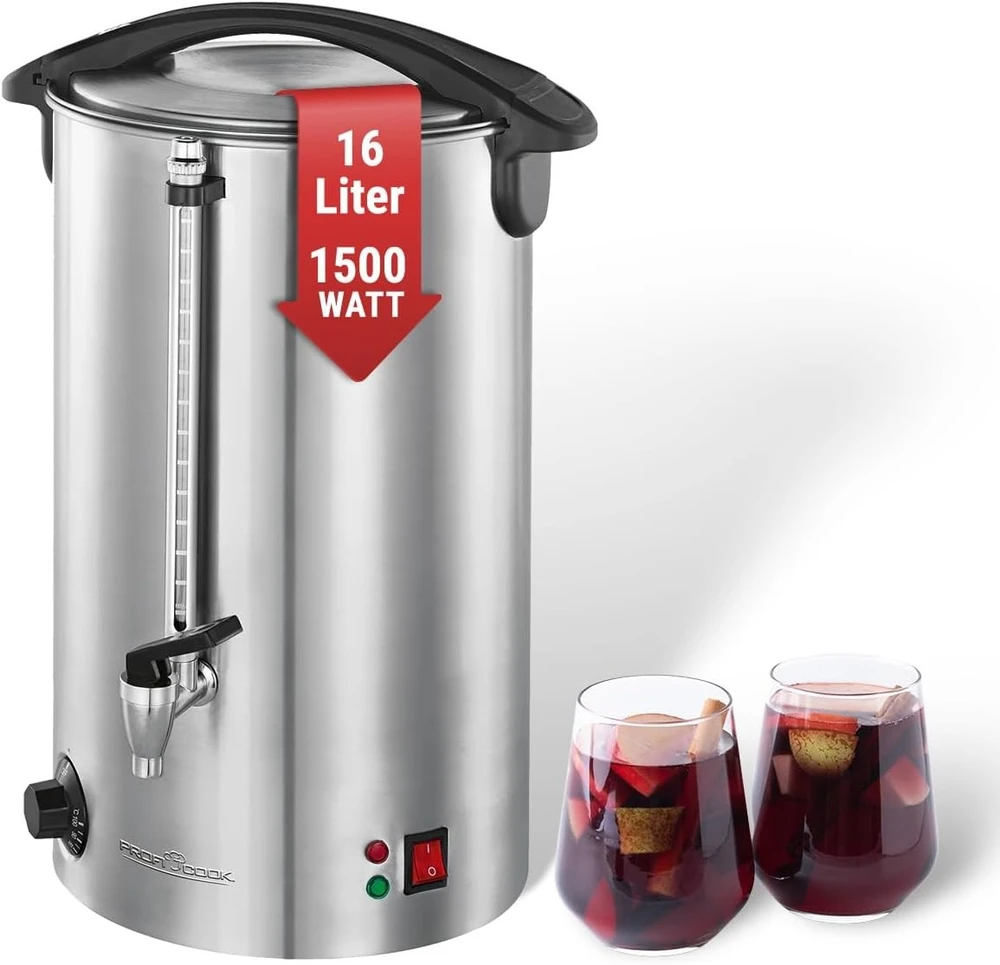 Profi Cook Karštų gėrimų puodas Proficook PC-HGA1111, 16l
