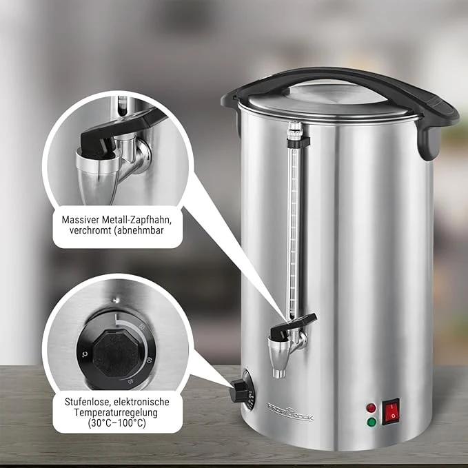 Profi Cook Karštų gėrimų puodas Proficook PC-HGA1111, 16l