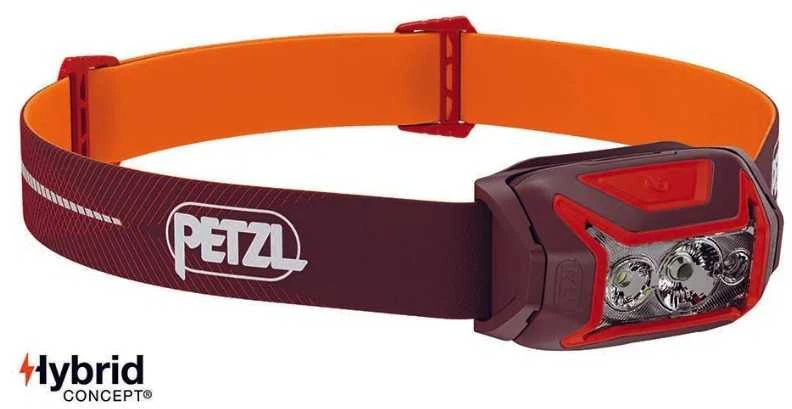 Petzl Actik Core E065AB02 raudona