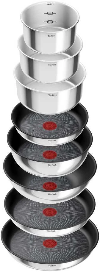 Puodų ir keptuvių rinkinys Tefal Ingenio Emotion, 20 dalių (L897SJ04)