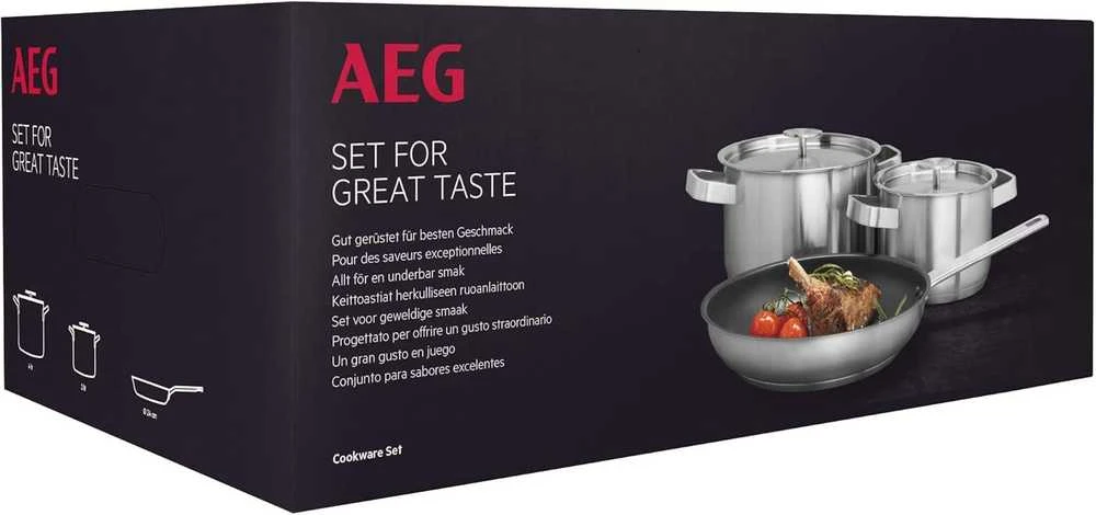 Puodų rinkinys AEG A3SS