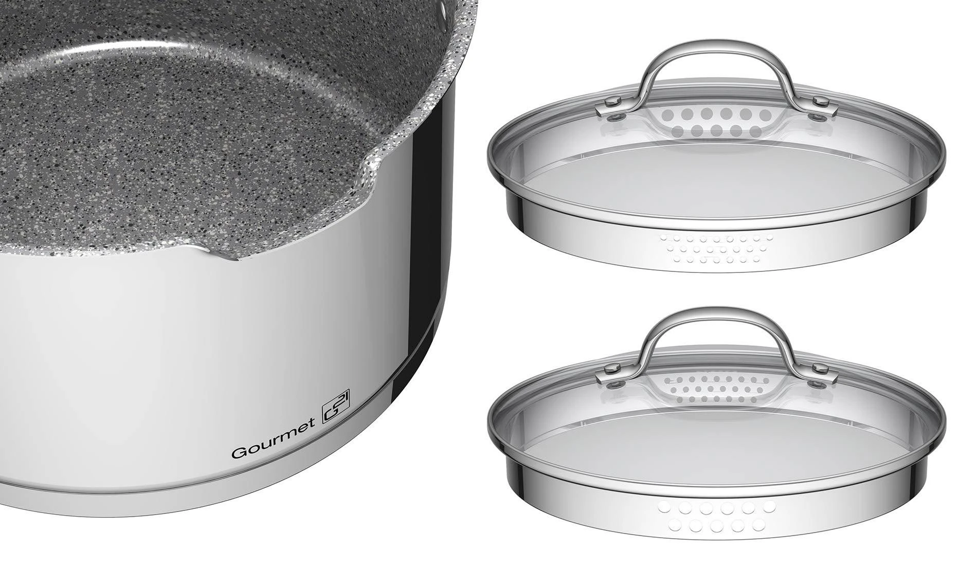 Puodų rinkinys G21 Gourmet Magic 60022154, 9 vnt