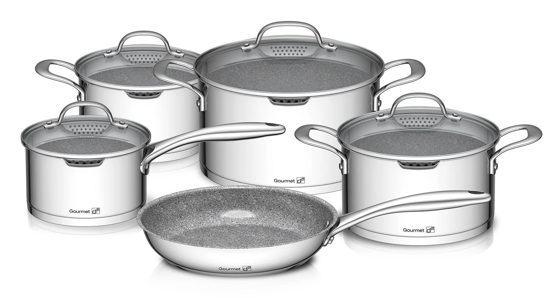 Puodų rinkinys G21 Gourmet Magic 60022154, 9 vnt