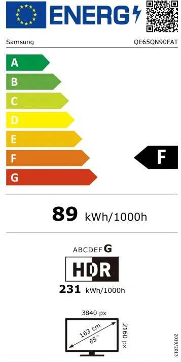 Televizorius Samsung QE65QN90FATXXH Mini LED 2025 m. modelis