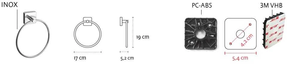 Rankšluosčio žiedas Kapitan QUATTRO 42 20 99, satinas