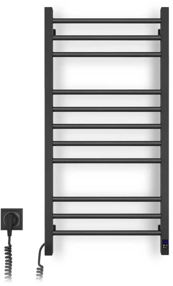 Rankšluosčių džiovintuvas Navin Classic Quadro 500x1000 Sensor juodas kairė 12-216153-5010