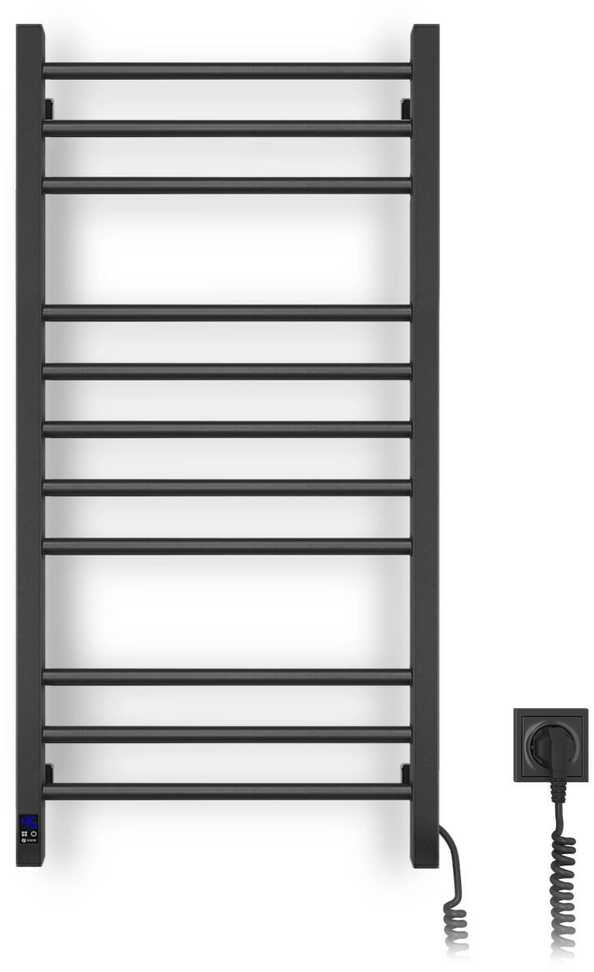 Rankšluosčių džiovintuvas Navin Classic Quadro 500x1000 Sensor juodas dešinė 12-216053-5010