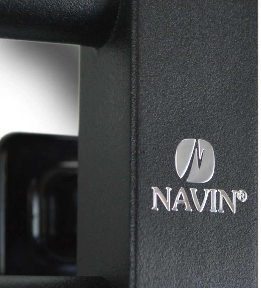 Rankšluosčių džiovintuvas Navin Classic Quadro 500x1000 Sensor juodas kairė 12-216153-5010