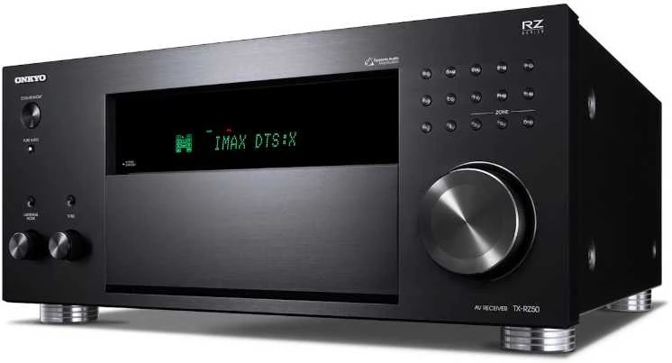 Onkyo TX-RZ50 - vaizdas iš priekio ir šono