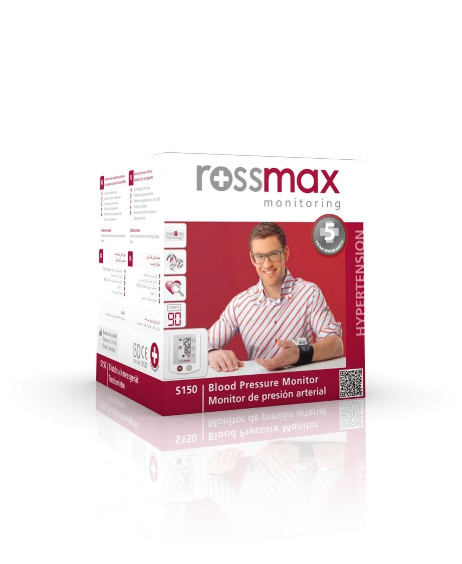 Riešinis kraujospūdžio matuoklis Rossmax S150