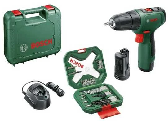 Rinkinys Bosch Easydrill 1200 + 63-vnt., 06039D300B
