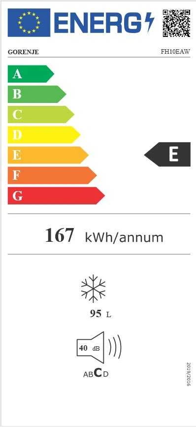 Šaldiklis Gorenje FH10EAW