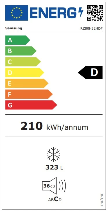 Šaldiklis Samsung RZ80H32HDF