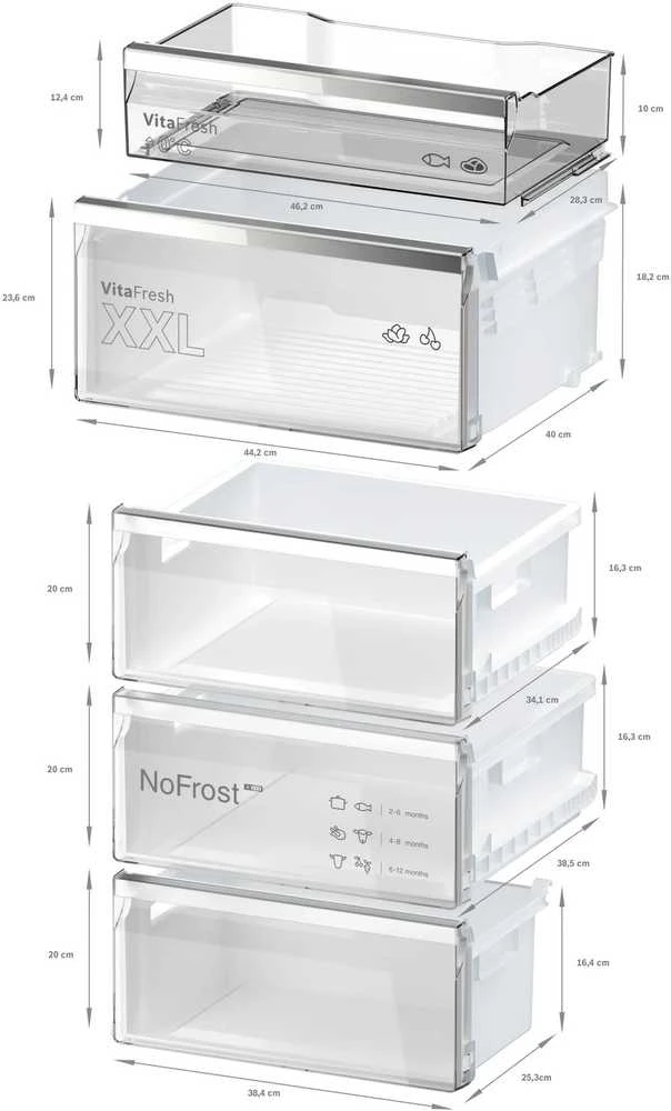 Šaldytuvas Bosch KGN39AIAU