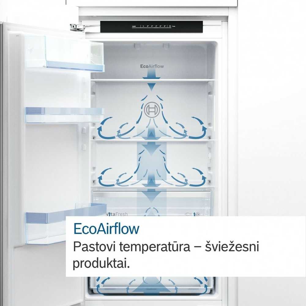 Įmontuojamasis šaldytuvas Bosch KIN86NSE0 NoFrost