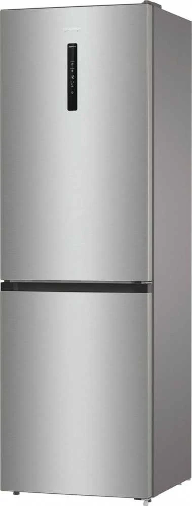 Gorenje | Šaldytuvas | NRK6192AXL4 | Energy efficiency class E | Free standing | Combi | Height 185 cm | No Frost system | Šaldytuvas net capacity 204 L | Šaldiklis net capacity 96 L | Ekranas | 38 dB | Stainless Steel