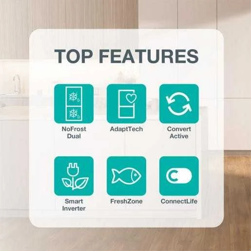 Gorenje šaldytuvas | NRKI517E82WF | Energijos vartojimo efektyvumo klasė E | Įmontuotas | Kombinuotas | Aukštis 177,2 cm | No Frost sistema | Šaldytuvo grynoji talpa 176 L | Šaldiklio grynoji talpa 76 L | Rodyti | 35 dB | Baltas