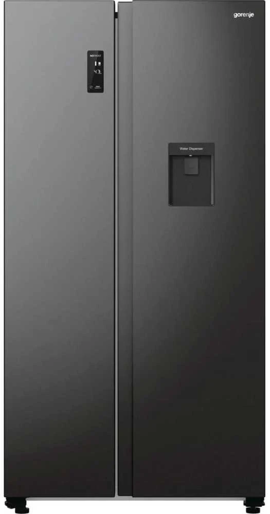 Gorenje NRR9185EABXLWD -Side By Side, musta