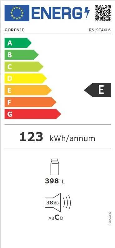 Šaldytuvas Gorenje R619EAXL6
