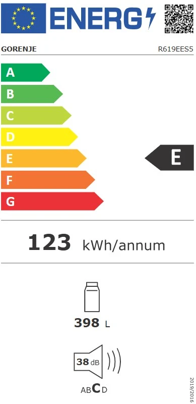 Šaldytuvas GORENJE R619EES5