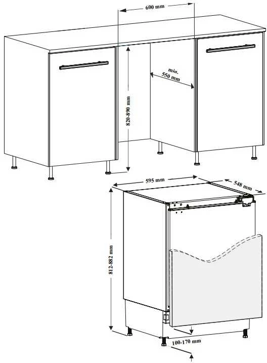 Šaldytuvas Kernau KBR 08122.2