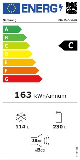 Šaldytuvas Samsung Grand + RB34C775CB1