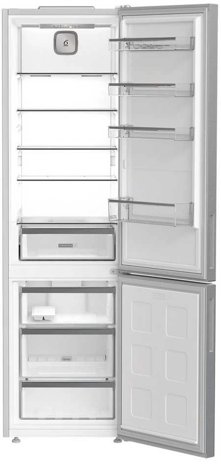 Whirlpool Šaldytuvas | WHK 25404 XP5E | Energy efficiency class D | Free standing | Combi | Height 203.5 cm | No Frost system | Šaldytuvas net capacity 249 L | Šaldiklis net capacity 106 L | 35 dB | Sidabrinis