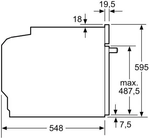 Samsung Orkaitė su mikrobangų funkcija Siemens HS958GED1