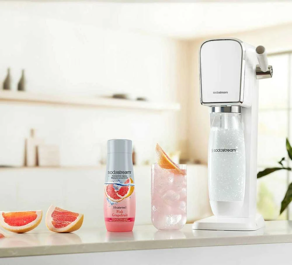 Greipfrutų skonio SodaStream Zero Pink Grapefruit sirupas, 440ml