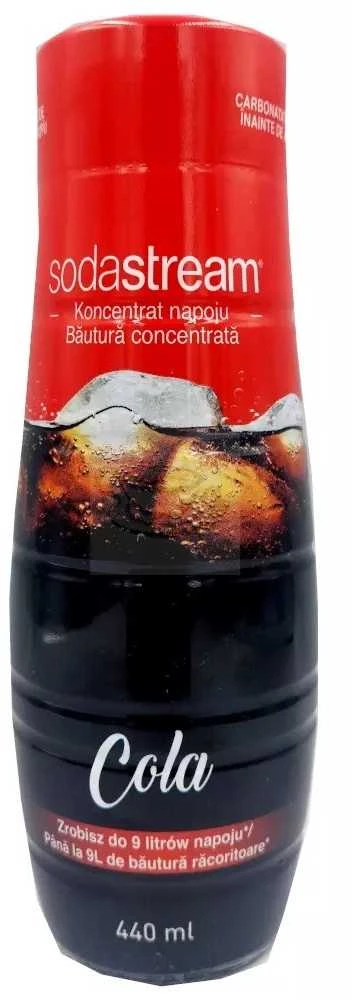 Kolos skonio SodaStream Cola sirupas, 440ml