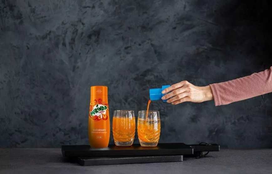 Mirinda skonio SodaStream sirupas, 440ml