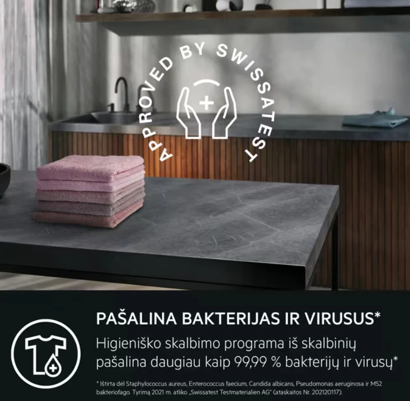SKALBIMO MAŠINA L6SE27DE AEG