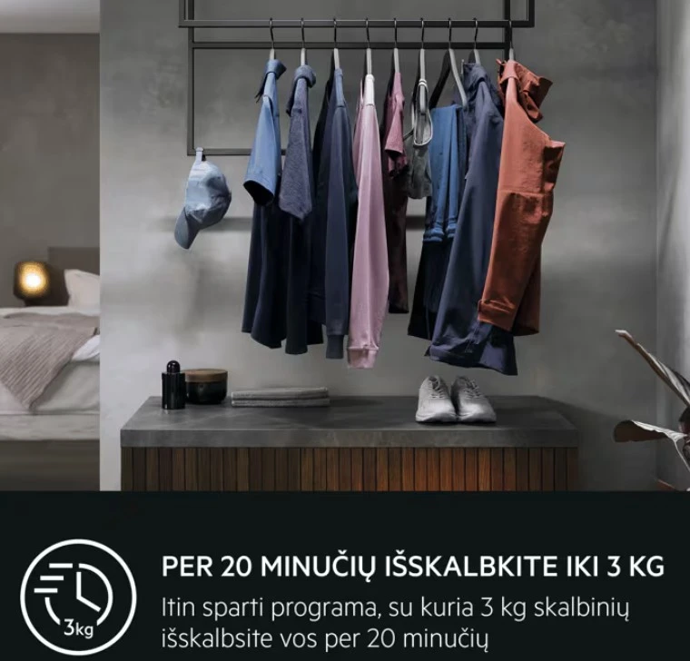 Skalbimo mašina AEG LSR6E26WE