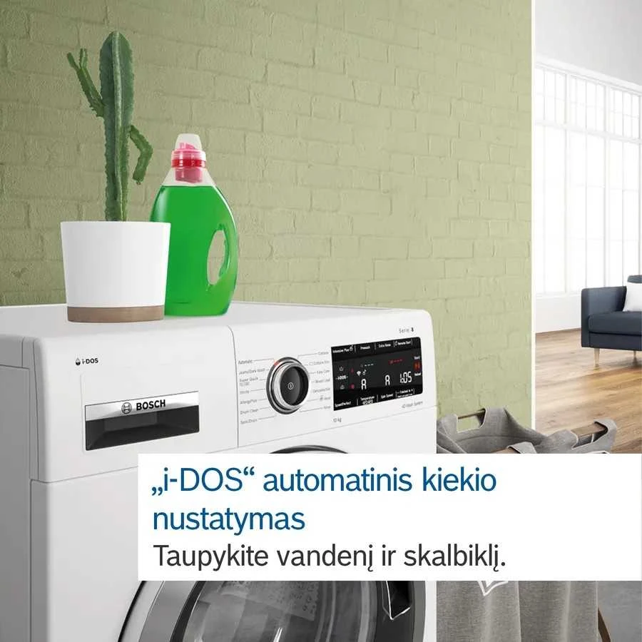 Skalbimo mašina Bosch WGG244RFSN i-Dos