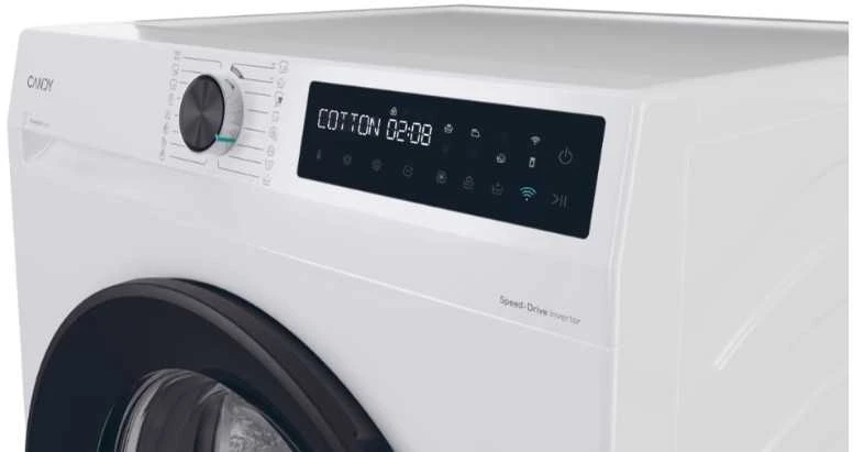 Laisvai pastatoma skalbimo mašina Candy ProWash 500 BR 48B6-S, baltos spalvos