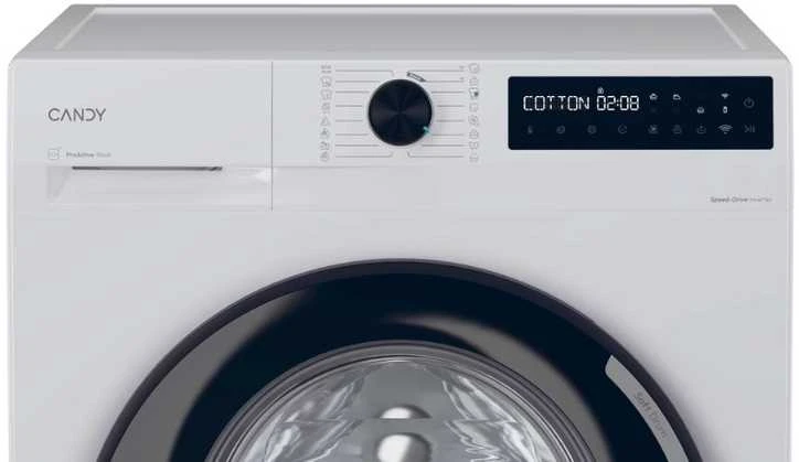 Laisvai pastatoma skalbimo mašina Candy ProWash 500 BR 48B6-S, baltos spalvos