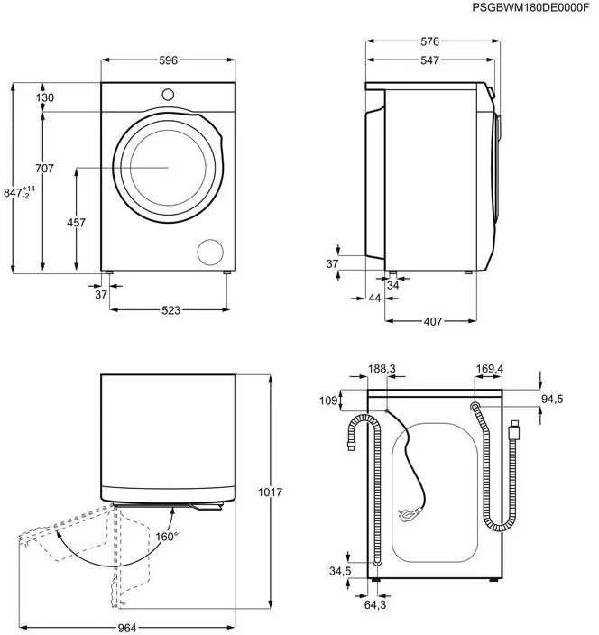 Skalbimo mašina Electrolux EW6F2281E