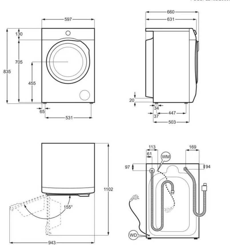 Skalbimo mašina Electrolux EW7F5692QE