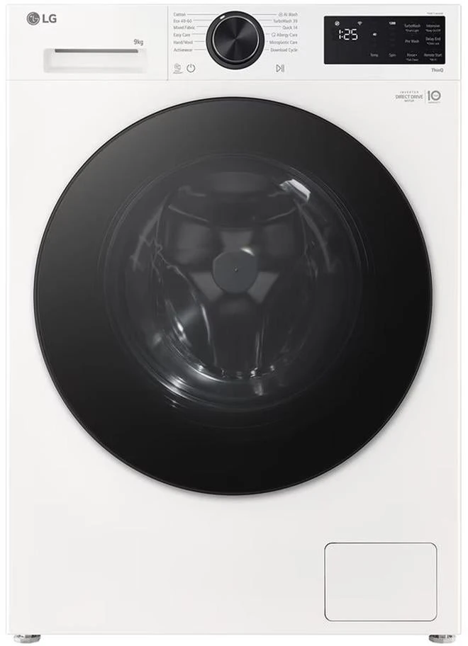 Skalbimo mašina LG F2X50S9TWB  9kg,  47.5cm, AI Direct Drive™, Counter-Depth MAX™