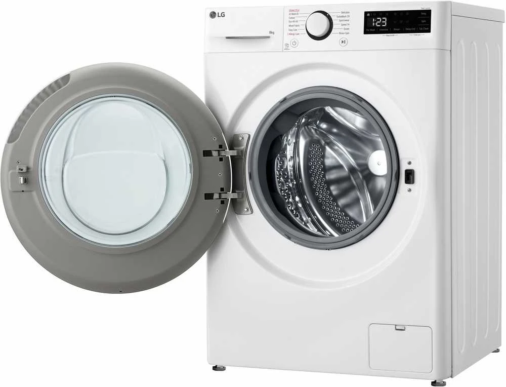 LG Skalbimo mašina F2WR508S0W, 8 kg, 1200 aps/min, A klasės, Balta