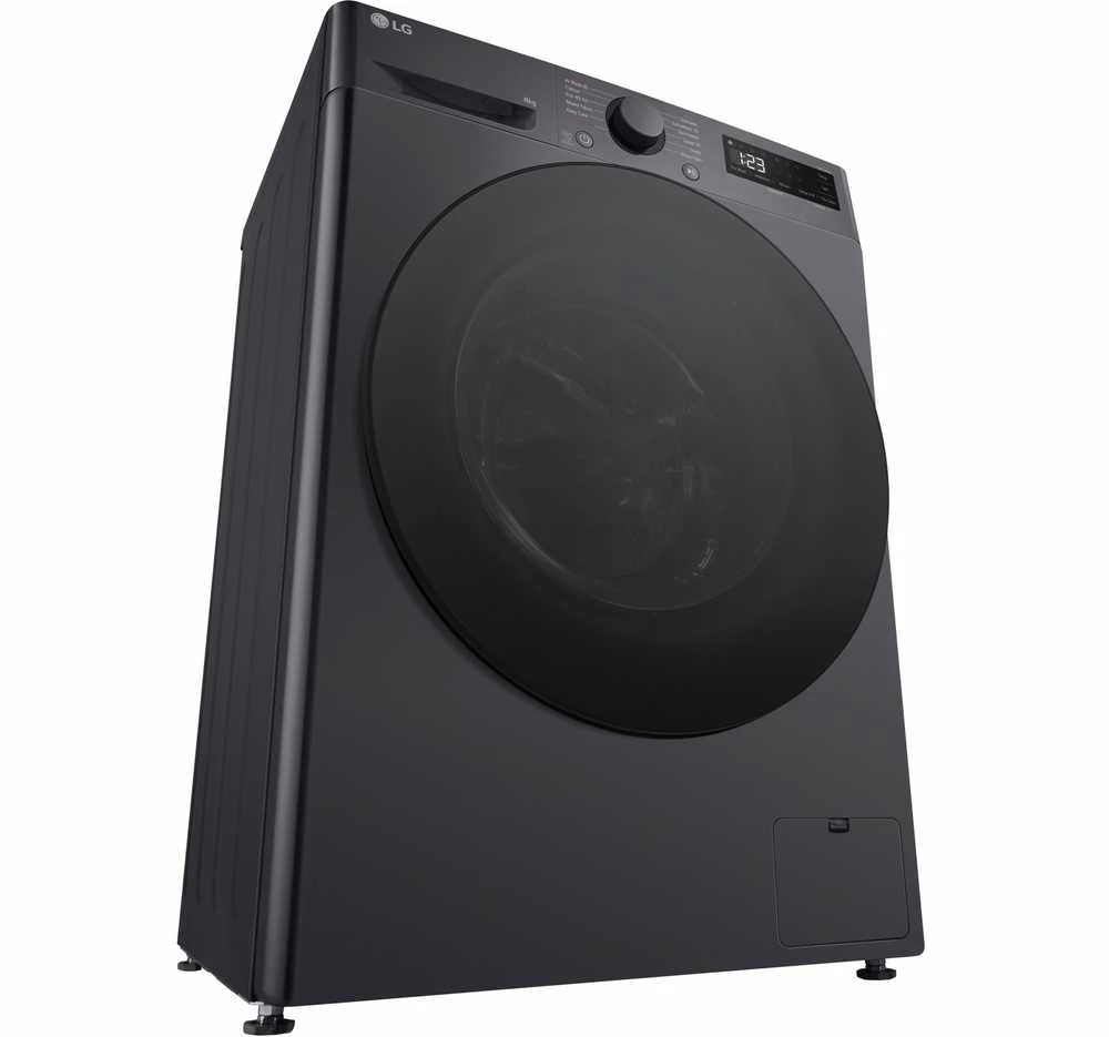 LG | Skalbimo mašina | F2WR508S2M | Energy efficiency class A | Front loading | Skalbimo talpa 8kg | 1200 RPM | Gylis 48 cm | Plotis 60 cm | LED | Middle Juodas