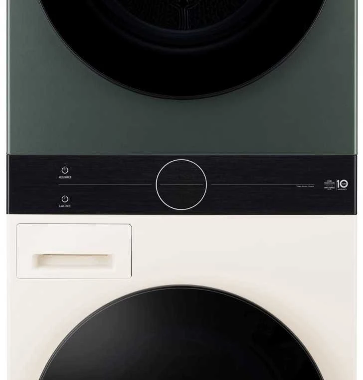 Kombinuota skalbyklė-džiovyklė LG WashTower™, 12/10 kg (WT1210EGF)